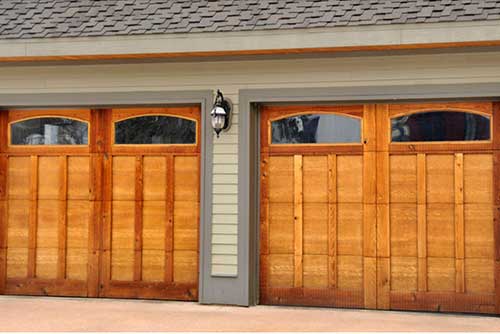 Mount Laurel Wood Garage Door